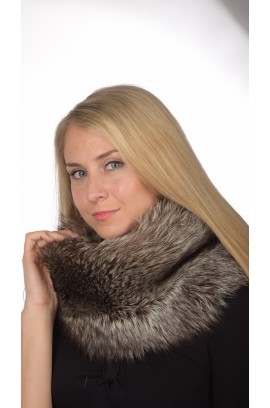 Silver Fox Fur Neck Warmer